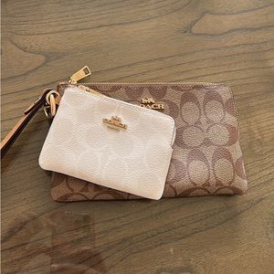 Brand !!! Two Coach Wristlet